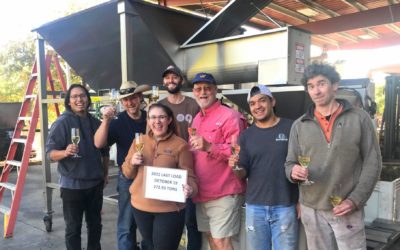 Jeff Runquist Harvest Crew 2021 - winning winery of the year